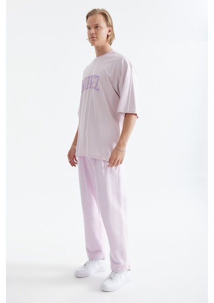 Pembe Gofre Jogger