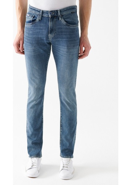 Erkek Jake Vintage Premium Blue Jean Pantolon 0042280583