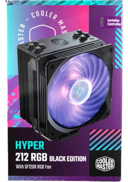 Cooler Master Hyper 212 Rgb Black Edıtıon (Am5 Soketi ile Uyumludur)