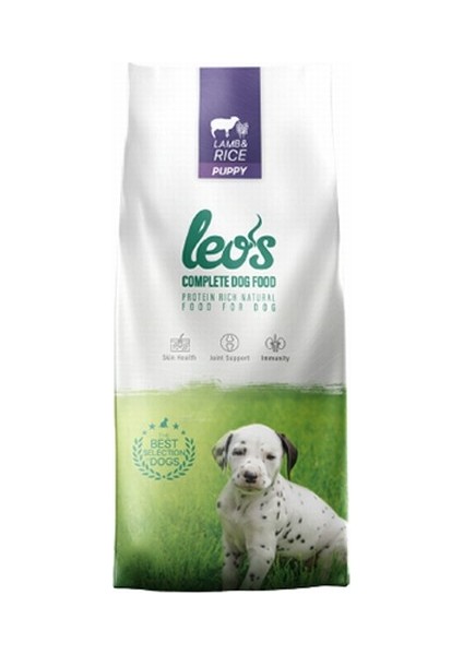 Leos Kuzu Etli & Pirinçli Yavru Köpek Maması 1 Kg