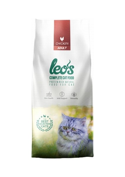 Leos Tavuklu Yetişkin Kedi Maması 1 Kg
