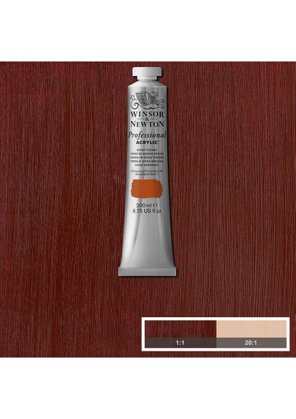 Professional Akrilik Boya 200ML Burnt Sienna 074 S.1 modelleri