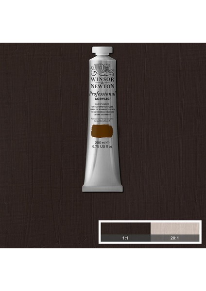 Professional Akrilik Boya 200ML Burnt Umber 076 S.1 modelleri