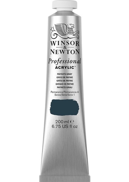Professional Akrilik Boya 200ML Payne’s Gray 465 S.1