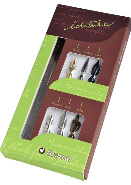 : 6 Writing Nibs Set