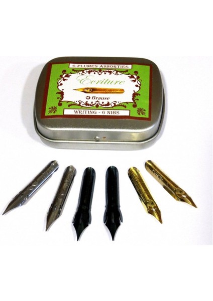 : Yazı Seti : 6 Uç (Metal KUTU-21002B) fiyatları
