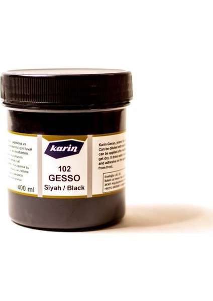 : Gesso Siyah : 400 ml