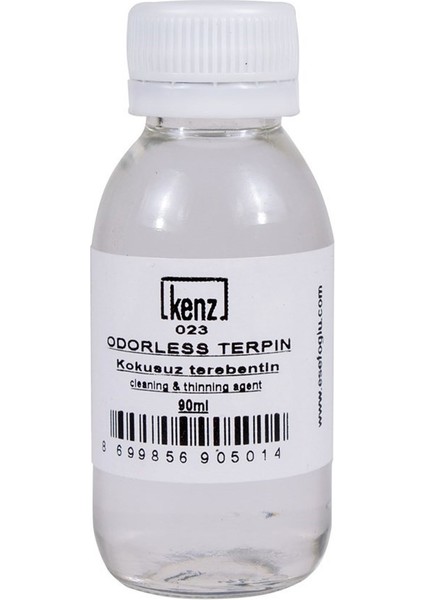 Kenz : Odorless Terpın-Kokusuz Terebentin : 100 ml