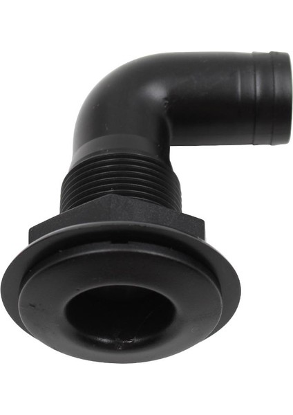 1 Inç Siyah Naylon 90 Derece Gösterge Sayı Pompası Hortumu Takma (Yurt Dışından)