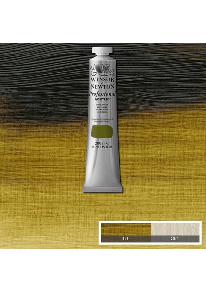 Professional Akrilik Boya 200ML Olive Green 447 S.2