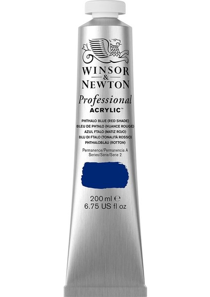 Professional Akrilik Boya 200ML Phthalo Blue (Red Shade) 514 S.2