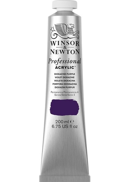 Professional Akrilik Boya 200ML Dioxazine Purple 229 S.3