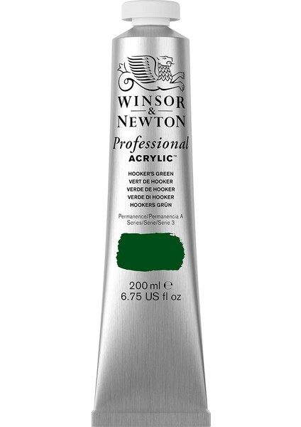 Professional Akrilik Boya 200ML Hooker’s Green 311 S.3