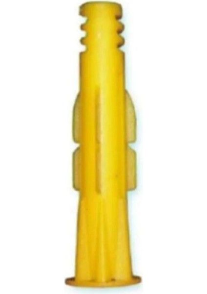 Plastik Roket Dübel 8 Lik 500 Adet Sarı 8 mm