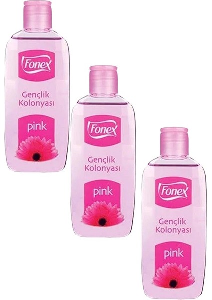 Gençlik Kolonyası Pink 160ML x 3 Adet