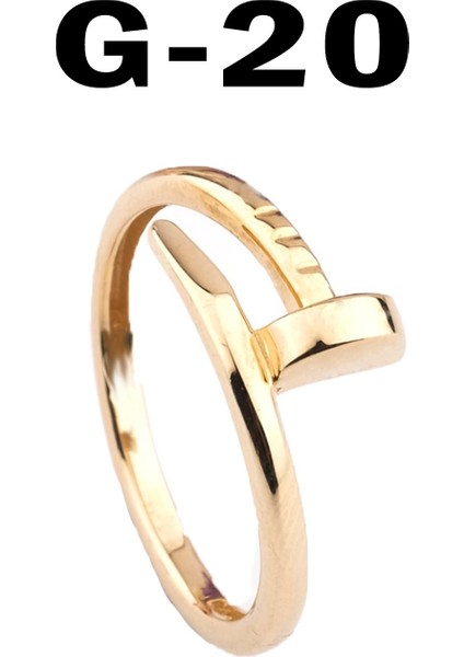 Kartier Model Çivi Yüzük Unisex Model - 2168 fiyatları