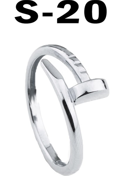 Kartier Model Çivi Yüzük Unisex Model - 2168 fiyatları