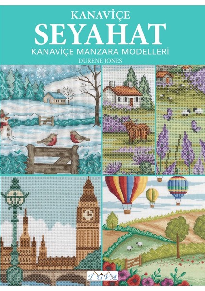 Kanaviçe Seyahat Kanaviçe Manzara Modelleri
