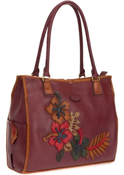 Hawai Mor Deri/renkli Kadın Omuz Çantası 153 Hawai fiyatları