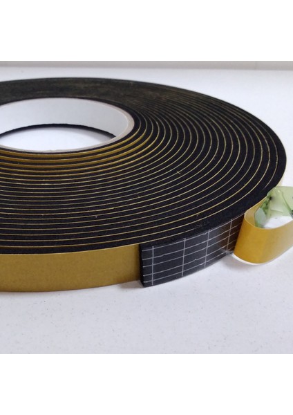 Kapı Pencere Bandı Yapışkan Sünger 2 Mm Kalınlık 20 Mm Genişlik 10 Metre Uzunluk / Eva 2*20 fırsatları
