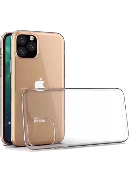 Apple iPhone 11 Pro Max Kılıf Lüx Şeffaf Silikon