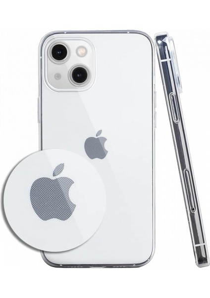 Apple iPhone 13 Kılıf Lüx Şeffaf Silikon