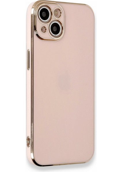 Apple iPhone 13 Kılıf Volet Silikon - Pembe