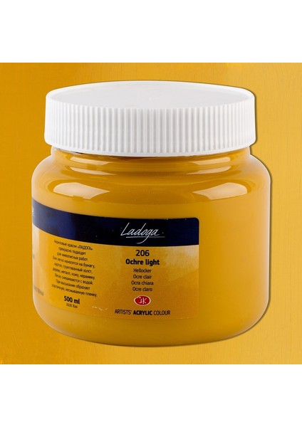 St.petersburg Ladoga Akrilik Boya 500ML Light Ochre 206