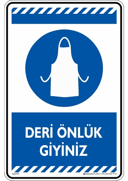 Deri Önlük Giyiniz