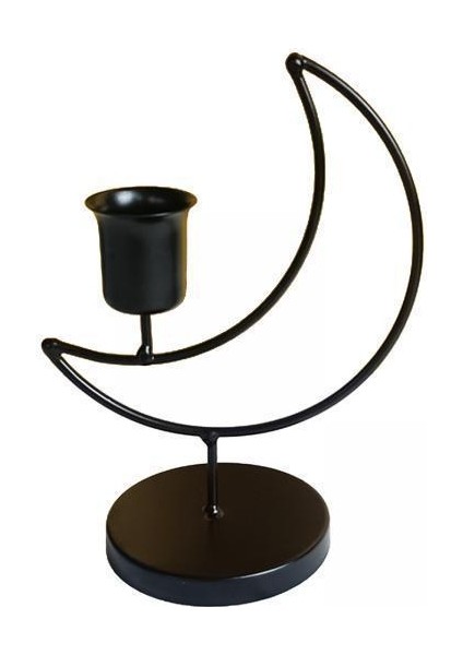 2xtaper Candle Tutucu Candlestick Candelabra Demir Stand Masa Süsleme Siyah 2 Pc (Yurt Dışından)