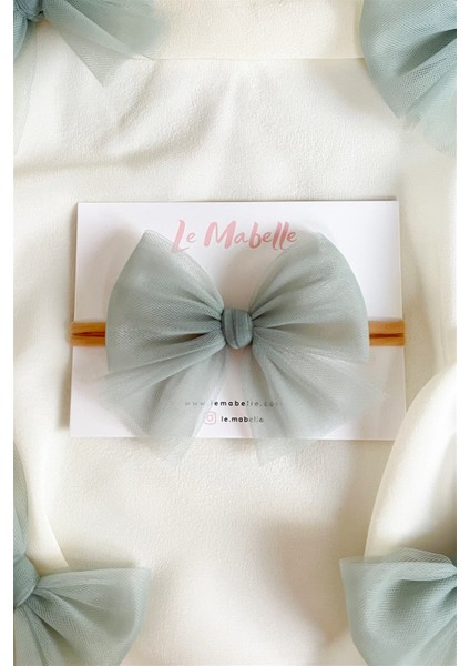 Mint Tül Fiyonk Saç Bandı fiyatları