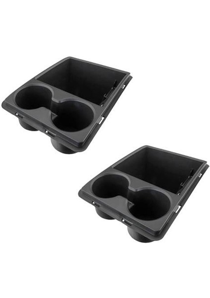 2 Parça Konsol Kutusu Tepsi Organizer Kupa Tutucu Ram 1500 2500 3500 (Yurt Dışından)