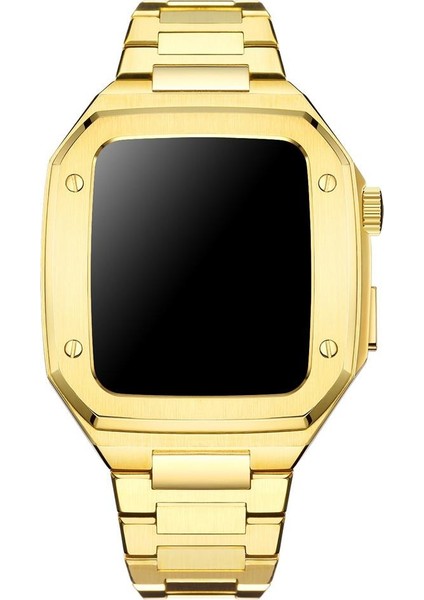 Apple Watch 7 8 45MM Paslanmaz Çelik Zırh Armor Tme Kasa Kordon fiyatları