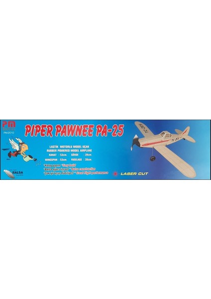 Crewturk Pıper Pawnee Pa-25 Plastik Maket