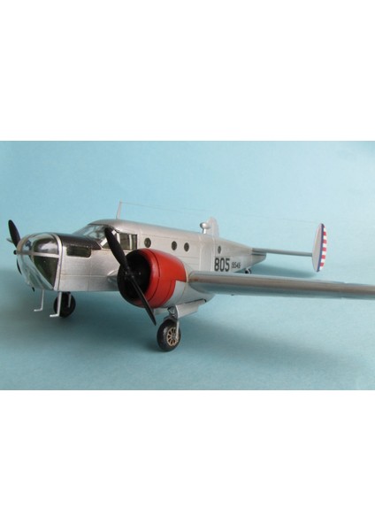 Pm Model Crewturk Beechcraft At-11 Kansan Plastik Maket