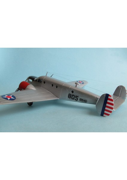 Pm Model Crewturk Beechcraft At-11 Kansan Plastik Maket