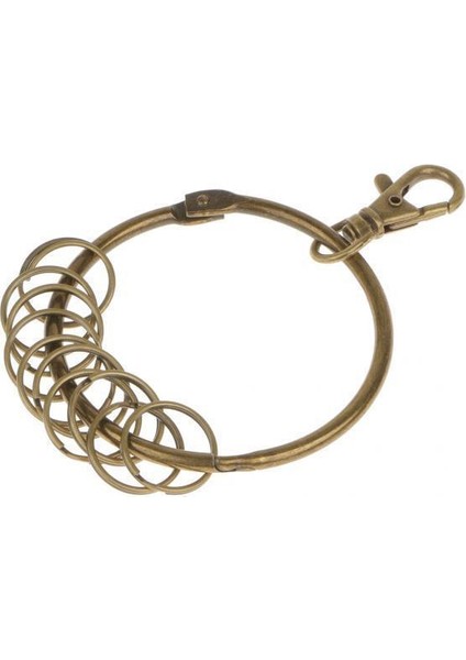 Yuvarlak Daire Anahtar Zinciri 3 Adet (Yurt Dışından)