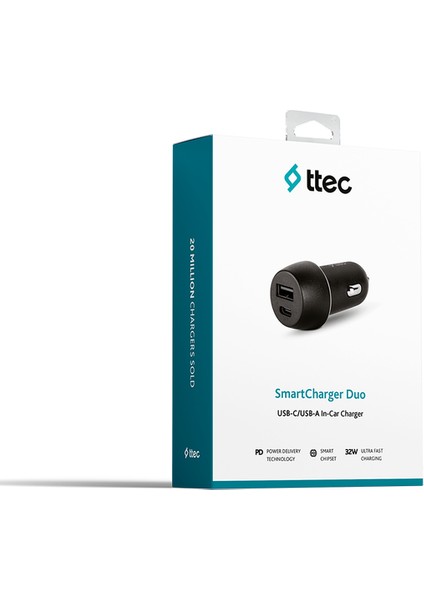 Ttec 2CKS24S 32W Duo Hızlı Araç Şarj Cihazı