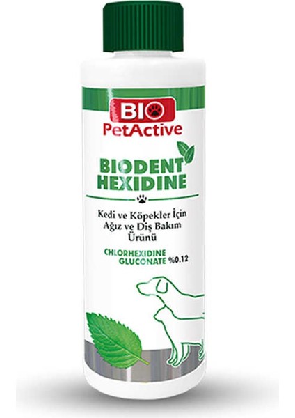 Biodent Hexidine 250 ml Kedi-Köp.ağız-Diş Bakım