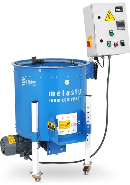 160 Litre Devir Ayarlı ve Zaman Ayarlı Ceviz Soyma Makinesi