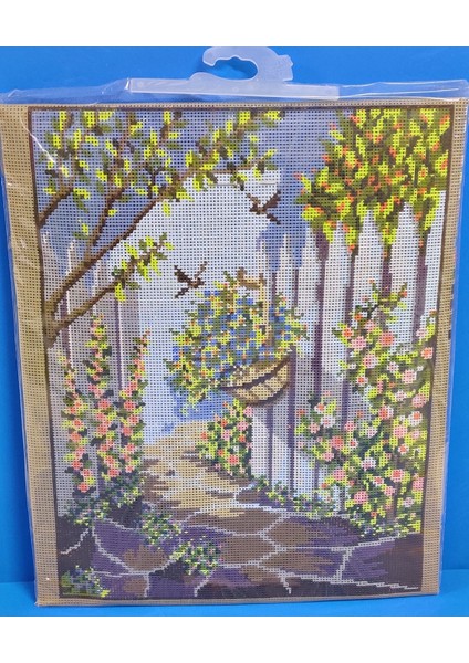 6021 Goblen Yün Işleme Kiti Etamin Pano Tablo