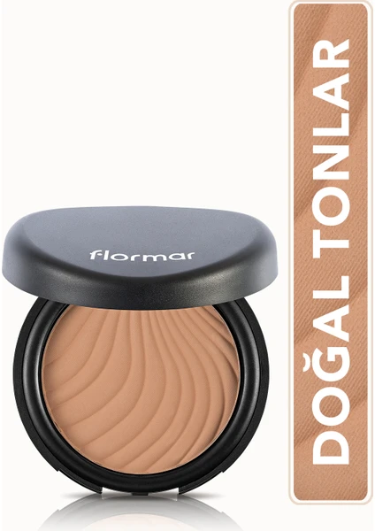 Flormar-Mat ve İnce Yapılı Compact Powder Kapatıcı Pudra (091 Orta Soğuk Alt Ton) 8690604400911