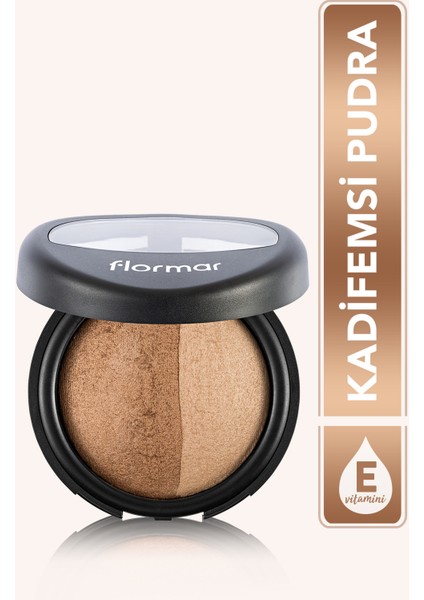 Terracotta Pudra 023 Yumuşak Kadifemsi Doku Altın Işıltı Mat Etki Tüm Cilt Tiplerine Uygun