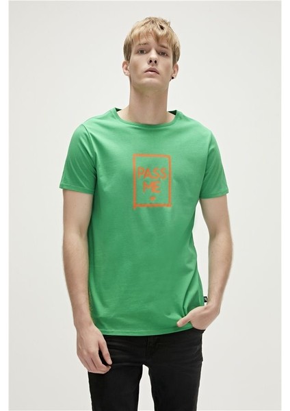PASS ME T-SHIRT SİYAH Erkek T-Shirt 23.01.07.022-C13 fırsatları
