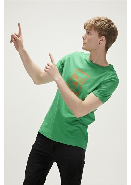PASS ME T-SHIRT SİYAH Erkek T-Shirt 23.01.07.022-C13 indirimleri