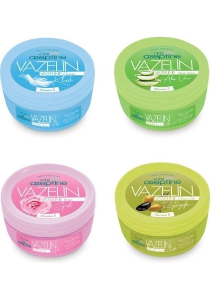 4'lü Karma Paket Vazelin 150 ml X4