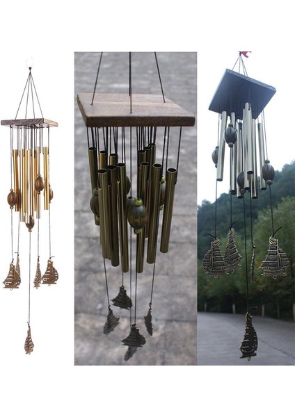 Rüzgar Çanları 8 Metal Tüp Bahçe Bahçe Rüzgâr Çıtçısı (Yurt Dışından) fırsatları