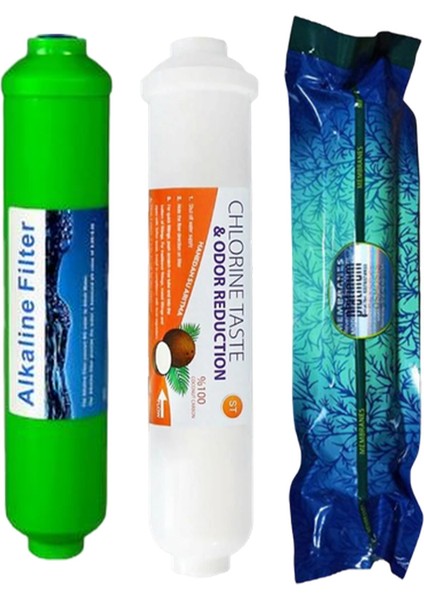 Su Arıtma Filtre Seti 7 Li Çift Karbon Platınum Mineral Alkali indirimleri