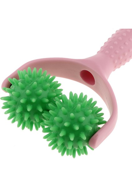 Y Şeklinde Dikenli Masaj Topu Masaj Tam Vücut Bacak Pembe+Sarı Pembe Sarı (Yurt Dışından) fırsatları