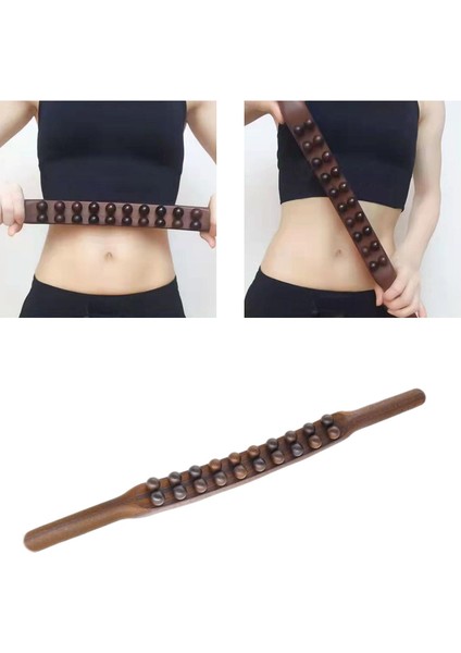 Ahşap Aletler, Bel Karbonizasyonu Için Ağrılı Kaslar Masajını Hafifletir 60CM (Yurt Dışından)